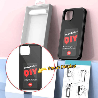 E-ink Screen Phone Case Unlimited Screen Projection Personalized Phone Cover Battery Free New Designer Luxury Phone Case - CozyPath by Pathmol