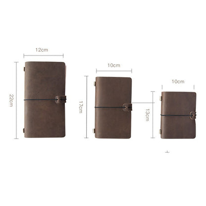 Crazy Horse Leather Business Notebooks High-grade Diary - CozyPath by Pathmol