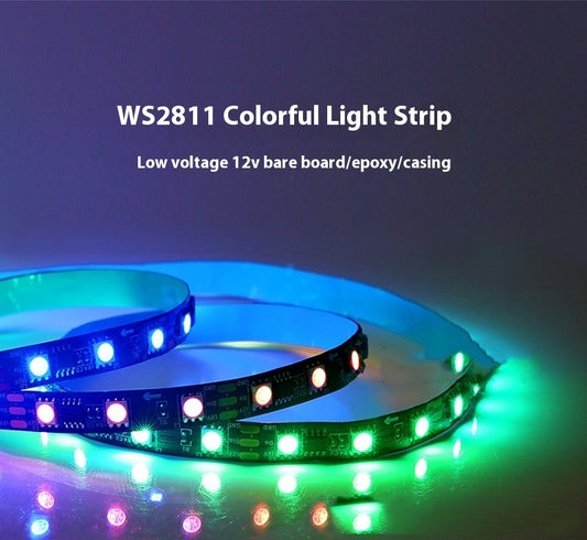 12v Colorful LED Strip WS2811 Light Strip - CozyPath by Pathmol
