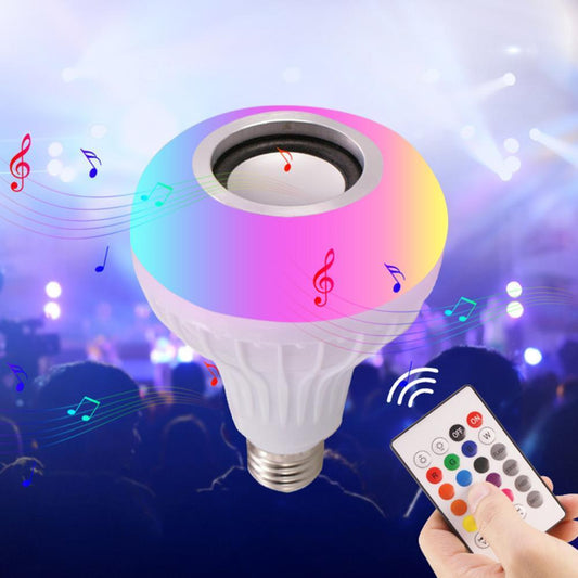 Colorful Smart Audio Stage Light Wireless Remote Control LED Bulb - CozyPath by Pathmol