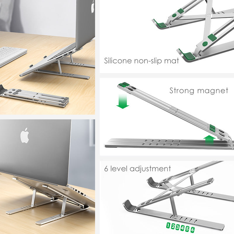 Laptop stand cooling portable adjustable stand - CozyPath by Pathmol