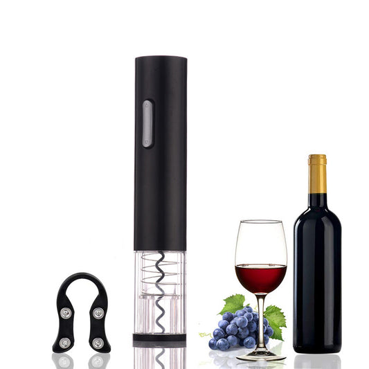 Electric Wine Opener Automatic Electric Wine Bottle Corkscrew Opener With Foil Cutter Wine Bottle Opener Kit - CozyPath by Pathmol