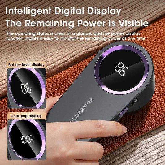 Lint Remover For Clothing Portable Electric Fuzz Pellet Remover LED Display Rechargeable For Clothes Fabric Shaver Fluff Remover - CozyPath by Pathmol