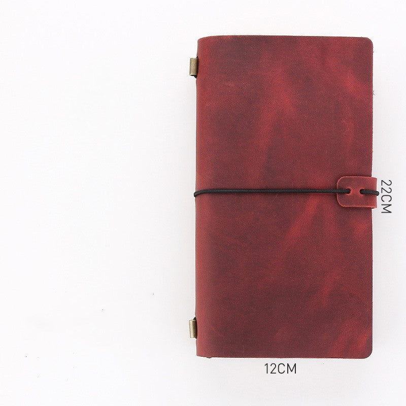 Crazy Horse Leather Business Notebooks High-grade Diary - CozyPath by Pathmol