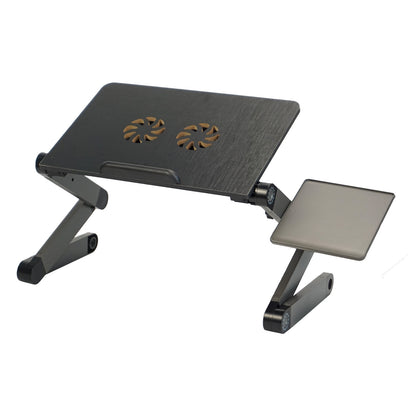 Folding Laptop Aluminum Alloy Fan Cooling Table - CozyPath by Pathmol