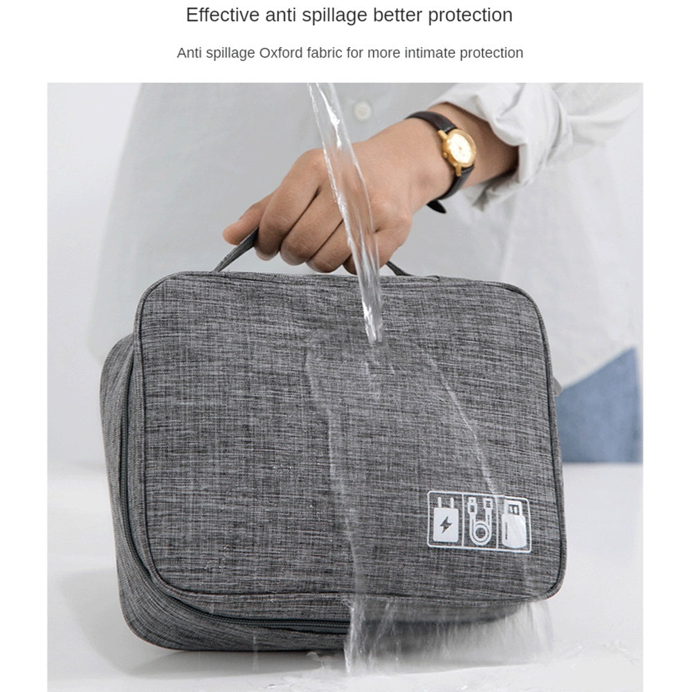 Electronics Organizer Travel Cable Organizer Bag Waterproof Portable Digital Storage Bag Electronic Accessories Case Cable Charger Organizer Case - CozyPath by Pathmol