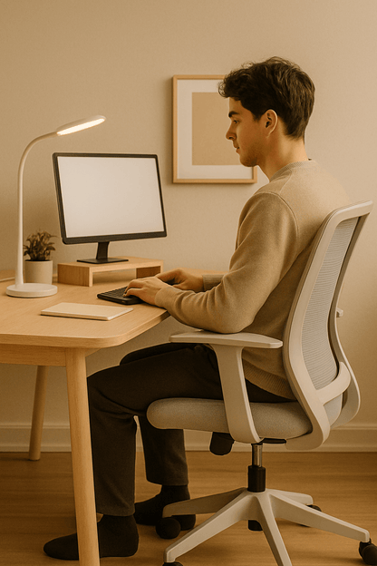 Ergonomic Mesh Office Chair - CozyPath by Pathmol