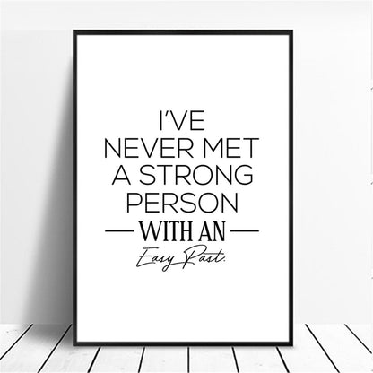 Poster Quote Canvas Painting Phrases Motivational Wall-Art Home-Decor Pictures Minimalist - CozyPath by Pathmol