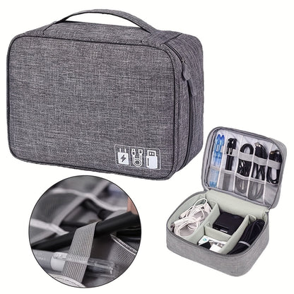 Electronics Organizer Travel Cable Organizer Bag Waterproof Portable Digital Storage Bag Electronic Accessories Case Cable Charger Organizer Case - CozyPath by Pathmol