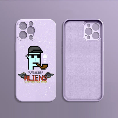 Silicone Waterproof Phone Case Pipe Alien - CozyPath by Pathmol