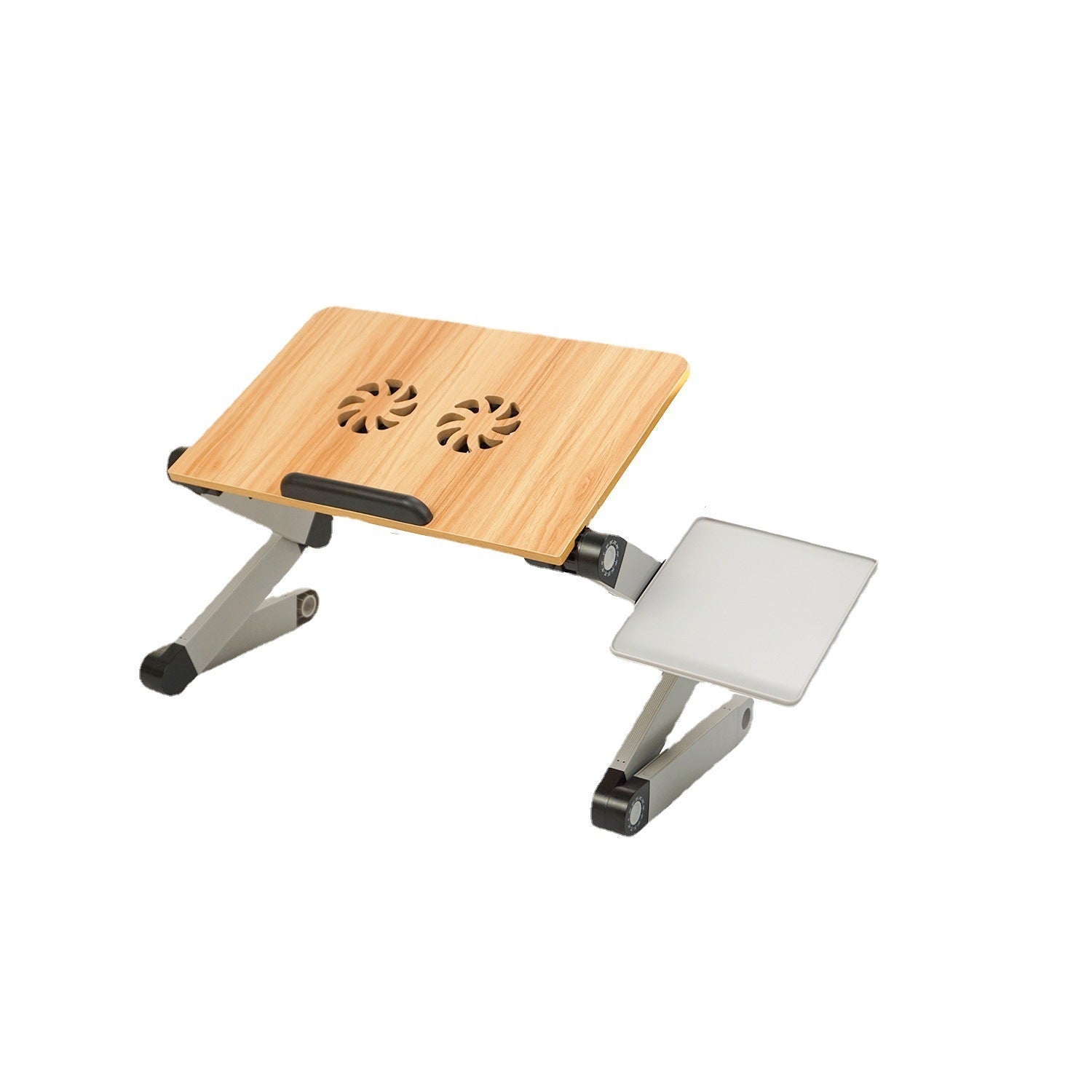 Folding Laptop Aluminum Alloy Fan Cooling Table - CozyPath by Pathmol